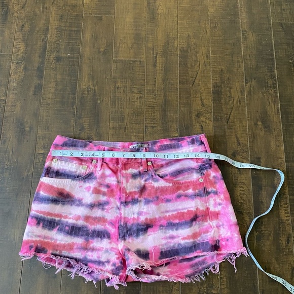 Agolde Tie Dye Parker shorts - Picture 6 of 8